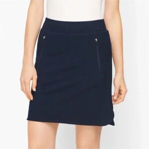 Talbots Skort Women's Medium Petite Navy Blue Tennis Pickleball Walk Golf NWT